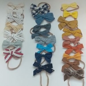 Lot of 43 Little Poppy Co. Bow Headbands